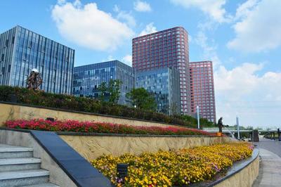 九龍湖河岸線休閑廣場